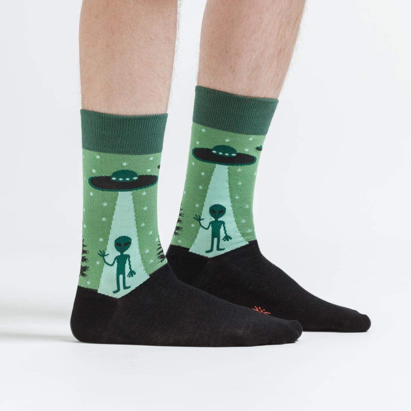 Sock It To Me I Believe Men's Crew Socks - Image 2
